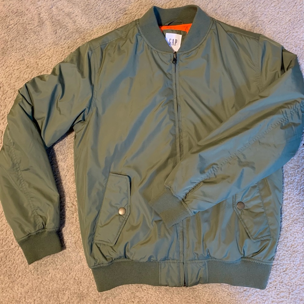 GAP Mens XS Army Green Jacket